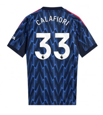 Arsenal Riccardo Calafiori #33 Replika Bortatröja 2025-26 Kortärmad